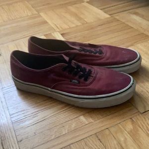 Vans shoes great maroon colour